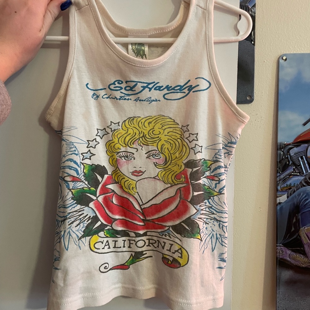 Ed hardy tank top